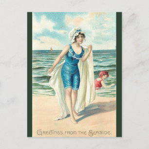 groeten uit het zeegebied briefkaart