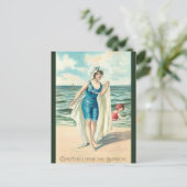 groeten uit het zeegebied briefkaart (Staand voorkant)