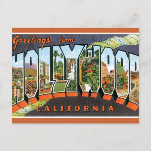 Groeten uit Hollywood Briefkaart
