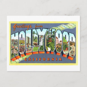 groeten uit Hollywood, Californië Briefkaart