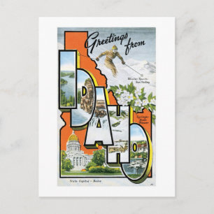 Groeten uit Idaho! Briefkaart