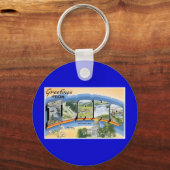 Groeten uit Idaho! Sleutelhanger (Voorkant)