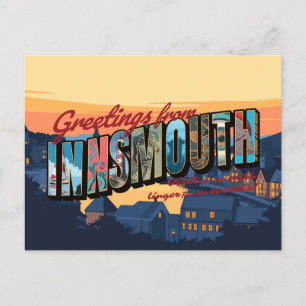 Groeten uit Innsmouth Feestdagenkaart