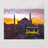 Groeten uit Istanboel Turkije Briefkaart