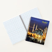 Groeten uit Istanbul Turkije Notitieboek (Binnen)
