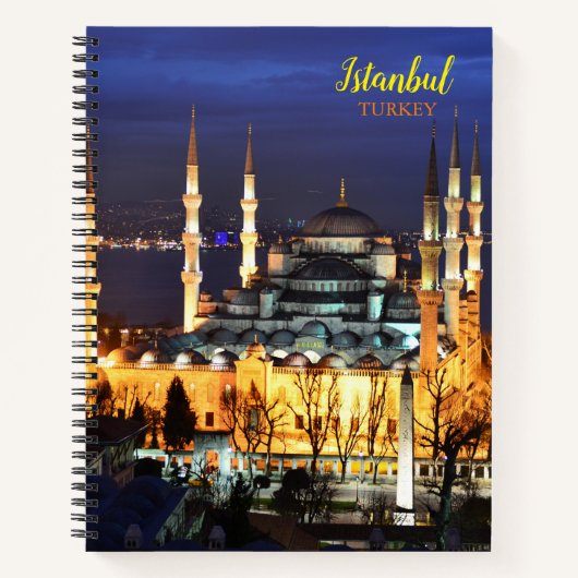 Groeten uit Istanbul Turkije Notitieboek (Voorkant)