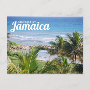 Groeten uit Jamaica ansichtkaart Briefkaart