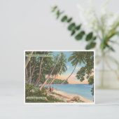 Groeten uit Jamaica  Beach Scene Briefkaart (Staand voorkant)