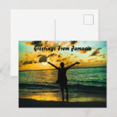 Groeten uit Jamaica - Briefkaart (Voorkant / Achterkant)