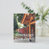Groeten uit Japan Briefkaart (Staand voorkant)