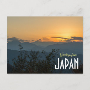 Groeten uit Japan Mt. Fuji   Briefkaart
