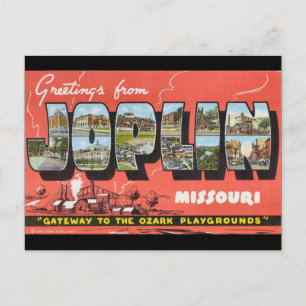 Groeten uit Joplin Briefkaart