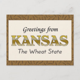 Groeten uit Kansas Briefkaart