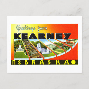 groeten uit Kearney, Nebraska, Briefkaart