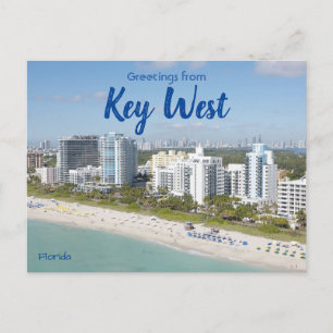 Groeten uit Key West Florida Briefkaart