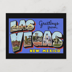 Groeten uit Las Vegas New Mexico Briefkaart