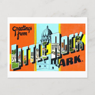 groeten uit Little Rock, Arkansas, Briefkaart