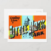  groeten uit Little Rock, Arkansas, Briefkaart (Voorkant / Achterkant)