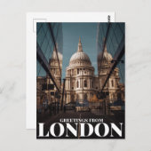 groeten uit Londen Briefkaart (Voorkant / Achterkant)