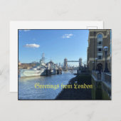 Groeten uit Londen Briefkaart (Voorkant / Achterkant)