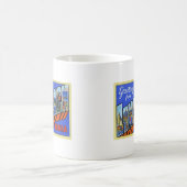 Groeten uit Long Beach California Koffiemok (Center)