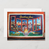 Groeten uit Lorain, Ohio Briefkaart (Voorkant / Achterkant)