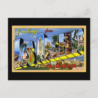 Groeten uit Los Angeles California Briefkaart