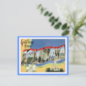 Groeten uit Louisiana Briefkaart (Staand voorkant)