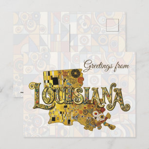 Groeten uit Louisiana Briefkaart