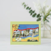  groeten uit Louisiana Briefkaart (Staand voorkant)