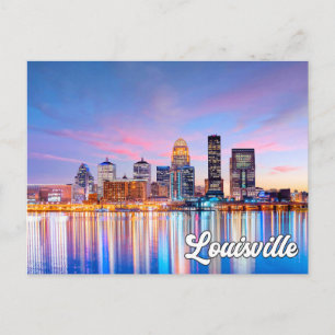 Groeten uit Louisville, Kentucky, Verenigde Staten Briefkaart
