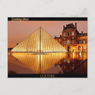 Groeten uit Louvre Briefkaart