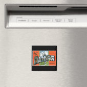 Groeten uit Madison, Wisconsin! Magneet (Insitu (Vaatwasser))