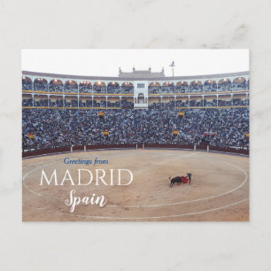 Groeten uit Madrid Spanje Ansichtkaart Briefkaart