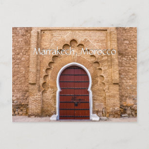 Groeten uit Marrakech Marokko Briefkaart