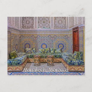 Groeten uit Marrakech Marokko Briefkaart