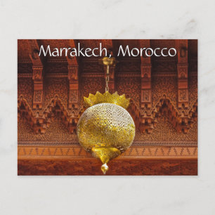 Groeten uit Marrakech Marokko Briefkaart