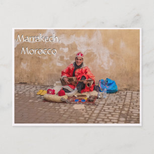 Groeten uit Marrakech Marokko Briefkaart