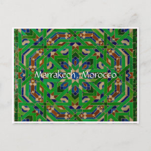 Groeten uit Marrakech Marokko Briefkaart