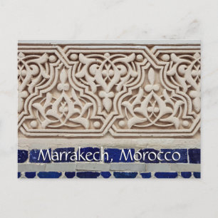 Groeten uit Marrakech Marokko Briefkaart
