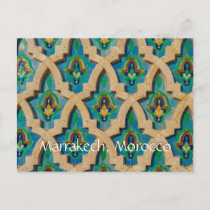 Groeten uit Marrakech Marokko Briefkaart