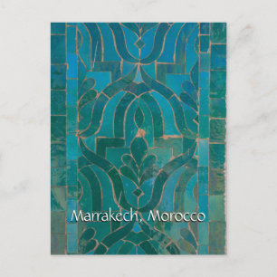 Groeten uit Marrakech Marokko Briefkaart