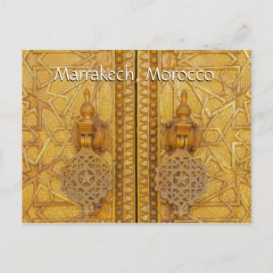 Groeten uit Marrakech Marokko Briefkaart