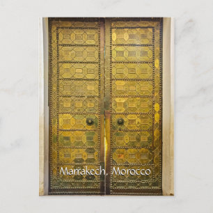 Groeten uit Marrakech Marokko Briefkaart