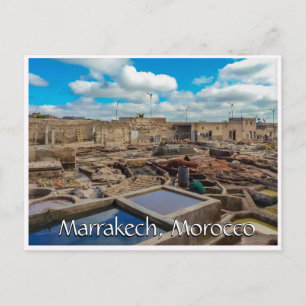 Groeten uit Marrakech Marokko Briefkaart