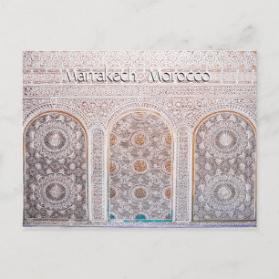 Groeten uit Marrakech Marokko Briefkaart