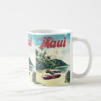 Groeten uit Maui, Hawaii Koffiemok