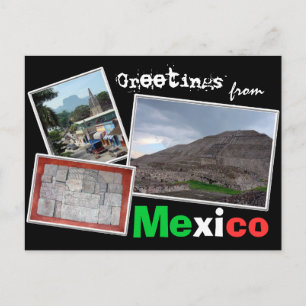 Groeten uit Mexico Briefkaart