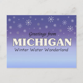 Groeten uit Michigan Briefkaart
