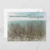 Groeten uit Michigan Briefkaart (Voorkant / Achterkant)